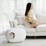 Modern Cat Litter Box | Pull-Out Drawer | PETZOWY