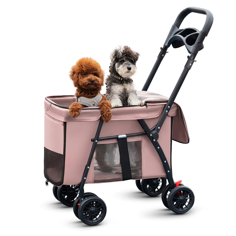 Pink Pet Stroller