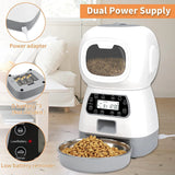 Smart Pet Automatic Feeder with Manual and Scheduled Feeding Options
